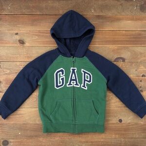 Kids Gap Logo Sherpa-Lined Zip Hoodie